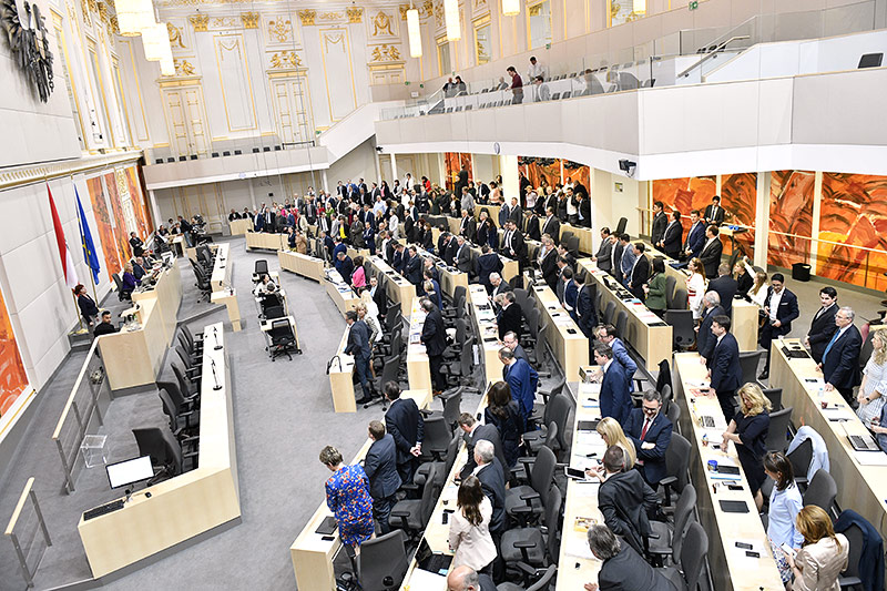 © APA/Hans Punz Plenarsaal