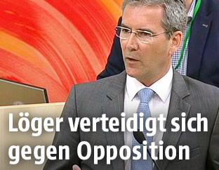 Finanzminister Hartwig Löger (ÖVP)