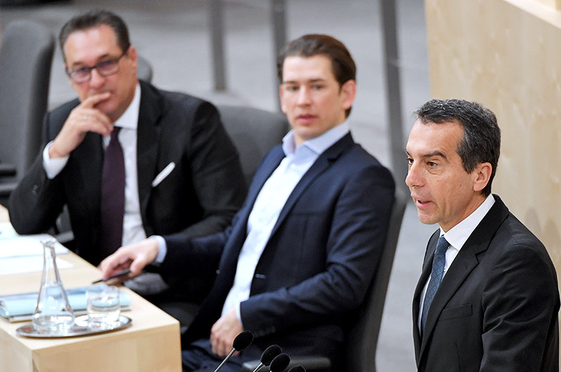 © APA/Roland Schlager SPÖ-Chef Christian Kern