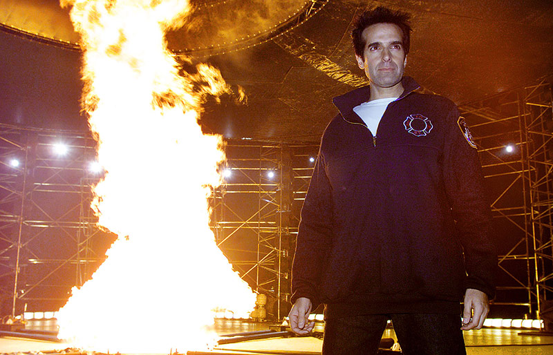 © Reuters/Peter Morgan Magier David Copperfield 2001