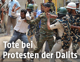 Proteste in Gaya