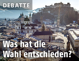 Stadtansicht von Salzburg