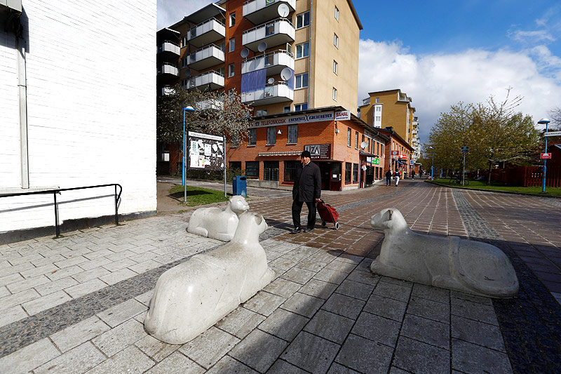 © Reuters/Ints Kalnins Straße in Rinkeby, Stockholm