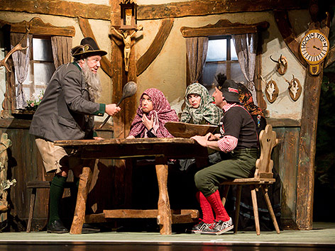 © APA/dpa/Tobias Hase Das Alpen-Rock-Musical "Der Watzmann ruft"