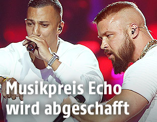 Farid Bang und "Kollegah" alias Felix Blume