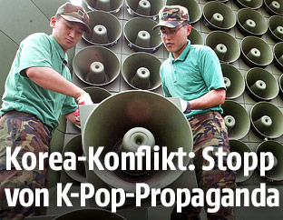 Südkoreanische Propaganda-Lautsprecher