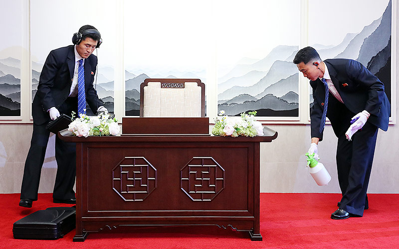 © APA/AFP Sicherheitspersonal