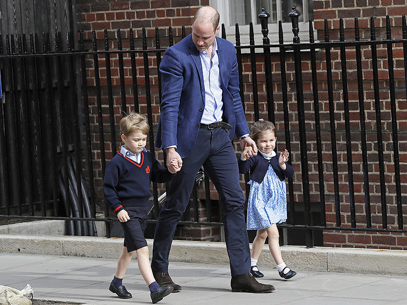 © APA/AP/Kirsty Wigglesworth William mit Kindern