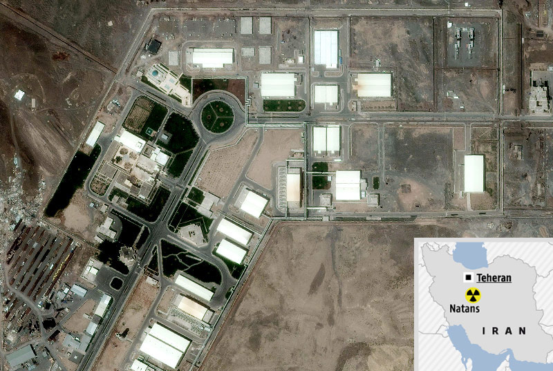 © AP Atomanalage in Natanz, Iran