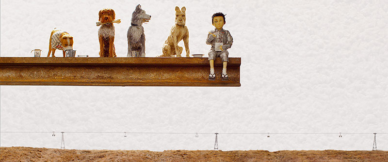 Szene aus dem Film "Isle of Dogs"