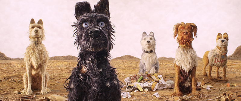 Szene aus dem Film "Isle of Dogs"