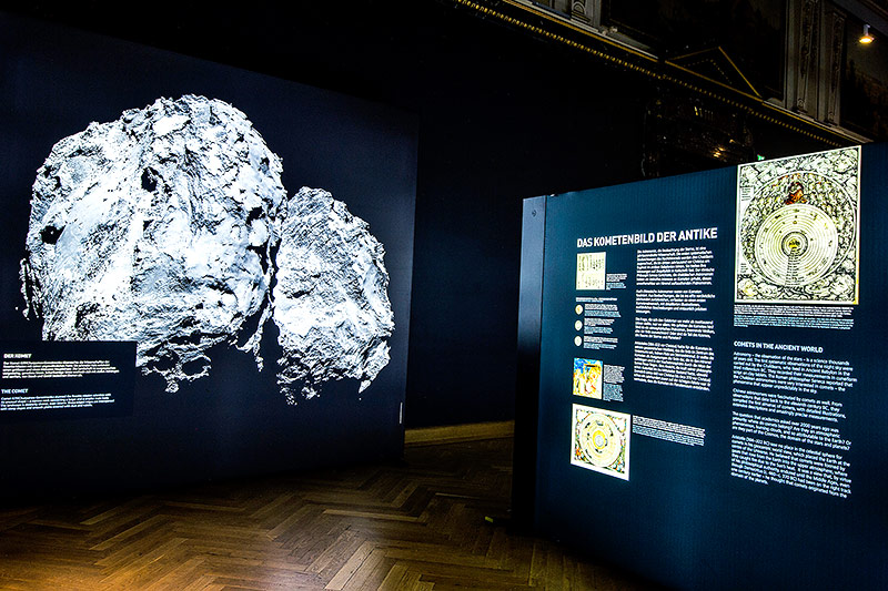 © Naturhistorisches Museum Wien/Kurt Kracher Austellung über Rosetta