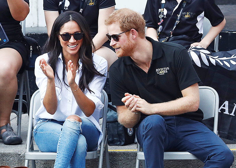 © Reuters/Mark Blinch Meghan Markle und Prince Harry als Zuschauer bei den Invictus Games