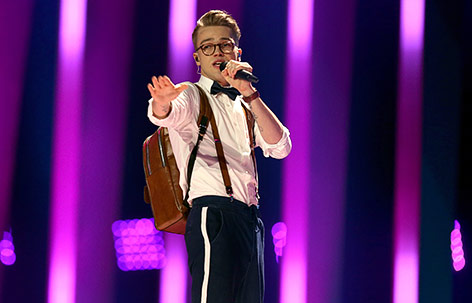 © AP/Armando Franca Sänger Mikolas Josef (Tschechien)