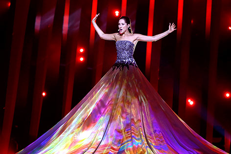 Sängerin Elina Nechayeva (Estland)