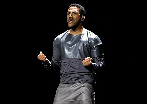 © AP/Armando Franca Sänger Cesar Sampson (Österreich)