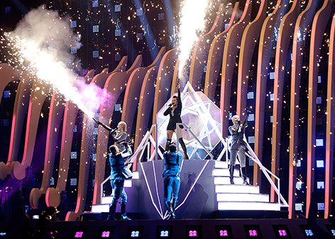 Sängerin Saara Aalto (Finnland)