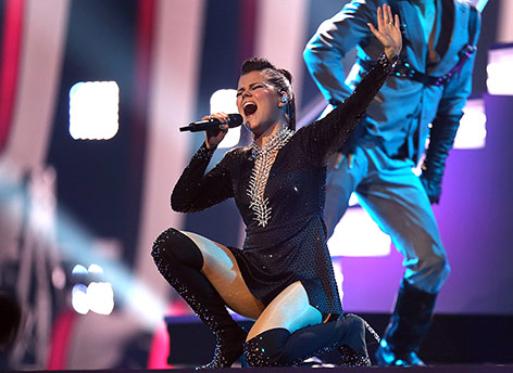 Sängerin Saara Aalto (Finnland)