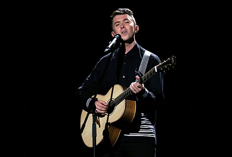 Sänger Ryan O'Shaughnessy (Irland)
