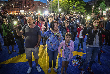 Demo in Bukarest