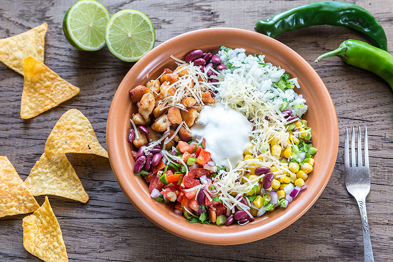 © Getty Images/AlexPro9500 Burrito Bowl