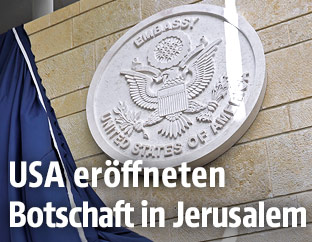 Die eröffnete US-Botschaft in Jerusalem