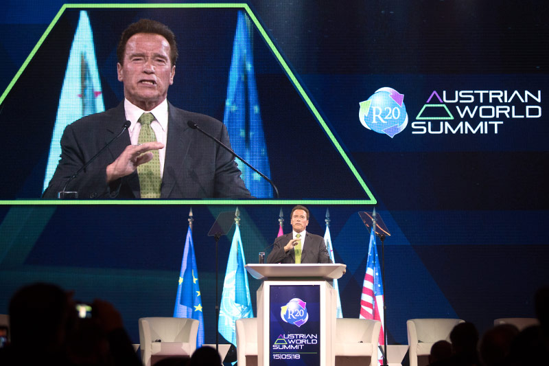 © APA/AFP/Alex Halada Arnold Schwarzenegger