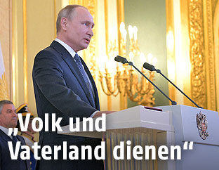 Angelobung des russischen Präsidenten Wladimir Putin