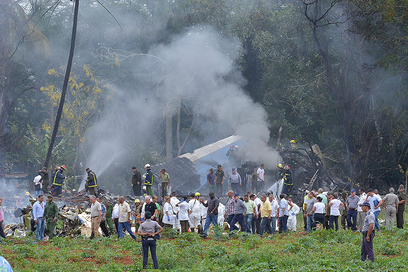 © APA/AFP/Adalberto Roque Flugzeugabsturz