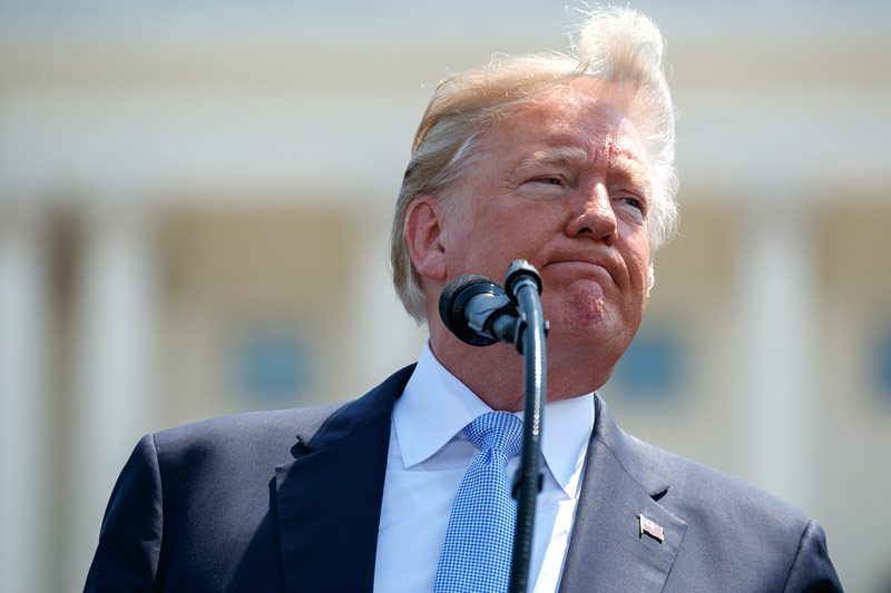 © AP/Evan Vucci US-Präsident Donald Trump