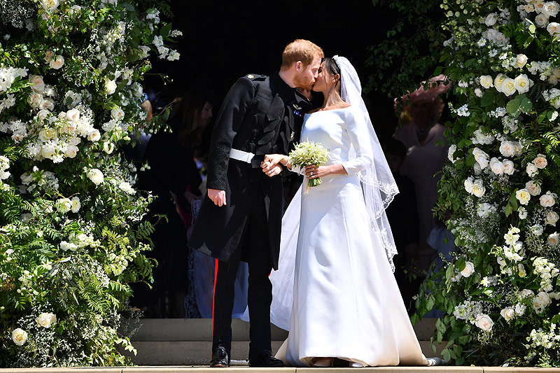 © APA/AFP/Ben Stansall Eindrücke von der Hochzeit zwischen Prinz Harry und Meghan Markle