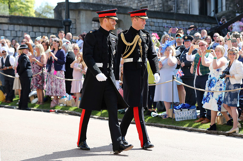 © AP/Gareth Fuller Eindrücke von der Hochzeit zwischen Prinz Harry und Meghan Markle