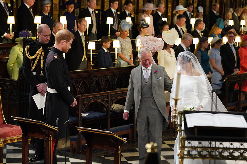 © AP/Jonathan Brady Eindrücke von der Hochzeit zwischen Prinz Harry und Meghan Markle
