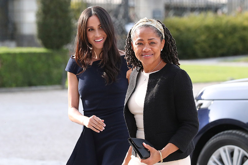 © Reuters/Steve Parsons Meghan Markle mit ihrer Mutter