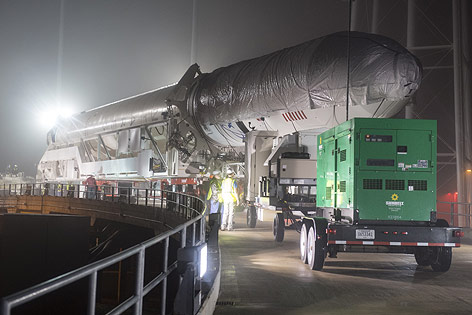 © APA/AFP/NASA/Aubrey Gemignani Antares-Rakete
