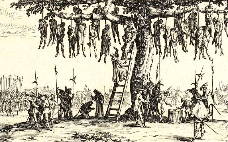 © Public Domain Bild von Hängungen im Dreißigjährigen Krieg