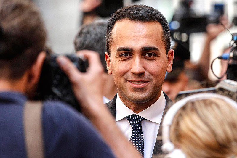 © AP/ANSA/Giuseppe Lami Der Chef der populistischen Fünf-Sterne-Bewegung, Luigi Di Maio