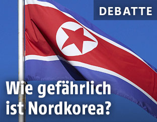Nordkoreanische Flagge