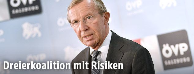 Salzburger Landeshauptmann Wilfried Haslauer (&Ouml;VP)