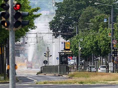 © APA/dpa/Christian Essler Bombenentschärfung in Dresden