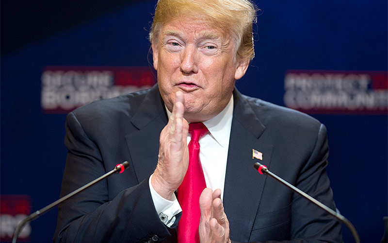 © APA/AFP/Saul Loeb US-Präsident Donald Trump