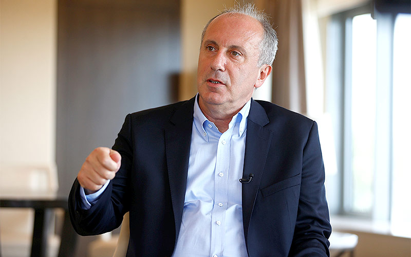 © Reuters/Osman Orsal CHP-Präsidentschaftskandidat Muharrem Ince