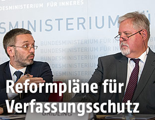 Innenminister Herbert Kickl und BVT-Chef Peter Gridling