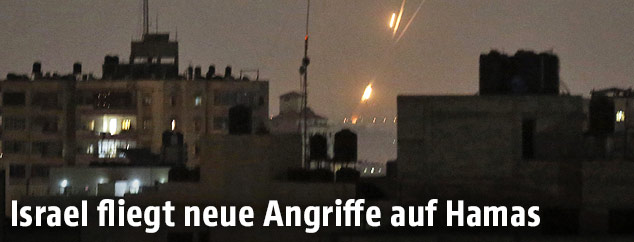 Raketenangriffe im Gazastreifen