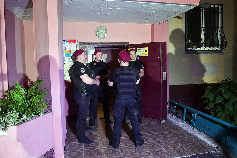 Polizeikräfte