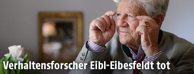 Der österreichische Biologe Irenäus Eibl-Eibesfeldt