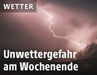 Blitz am Himmel