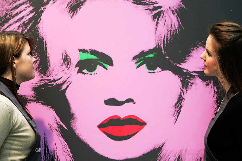 © Reuters/Toby Melville "Brigette Bardot" von Andy Warhol