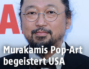 Japanische Künstler Takashi Murakami