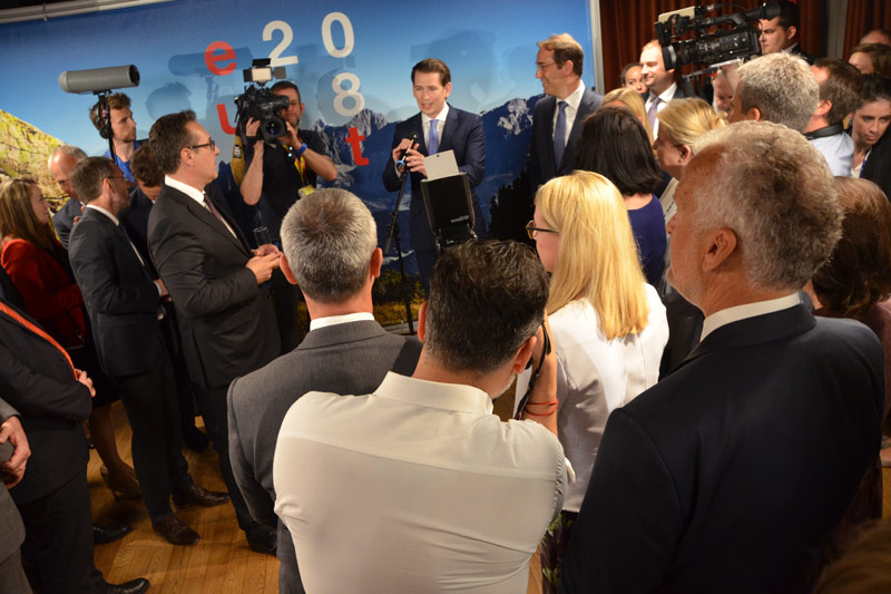 © ORF.at/Peter Prantner Ministerrat der Regierungsmitglieder in Brüssel